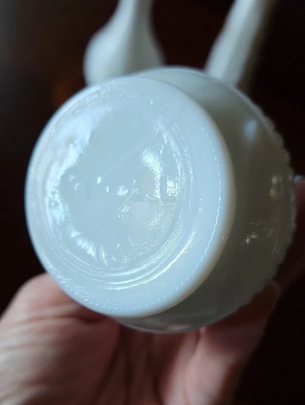 VTG Milk Glass Bud Vase Lot 3, Randall Ring of Fire, Hocking, Imperial Glass MCM